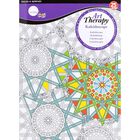 A4 Art Therapy Colouring Book: Kaleidoscope image number 1