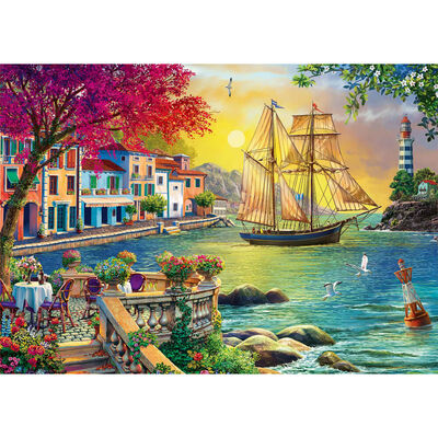 Lighthouse View 1000 Piece Jigsaw Puzzle image number 2