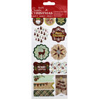 Tartan Christmas Foil Stickers image number 1