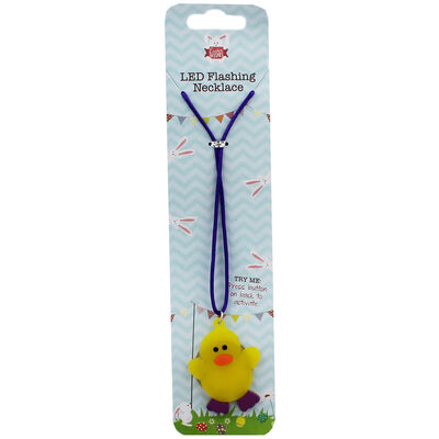 Easter LED Flashing Necklace - Assorted image number 1