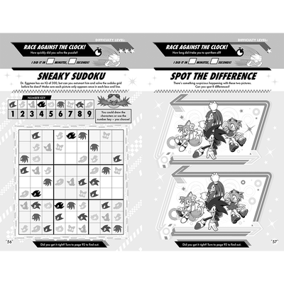 Sonic the Hedgehog: Gotta Go Fast Puzzle Book image number 2