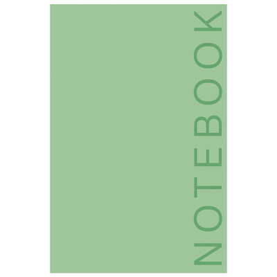 A5 Casebound Green Notebook image number 1