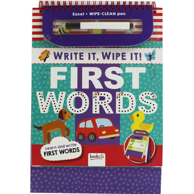 Write It, Wipe It!: First Words image number 1