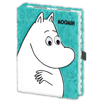 Moomin A5 Premium Fluffy Notebook image number 1