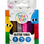 Glitter Tubes: Pack of 6 image number 1