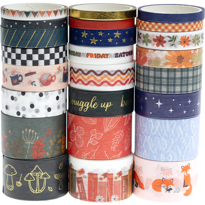 Bumper Washi Tapes: Pack of 24 image number 1