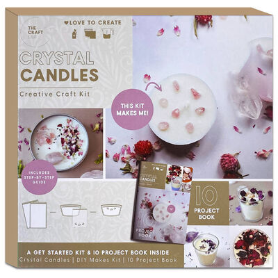 Crystal Candles Creative Craft Kit image number 1