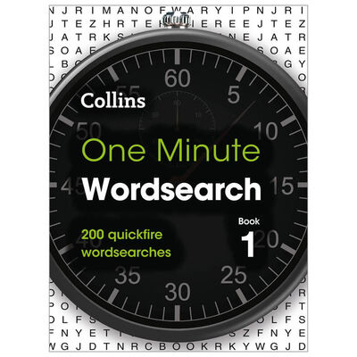 One Minute Wordsearch Book 1: 200 Quickfire Wordsearches image number 1