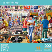 The Record Shop 1000 Piece Jigsaw Puzzle