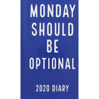 Monday Optional Slim 2020 Pocket Diary - Week To View image number 1
