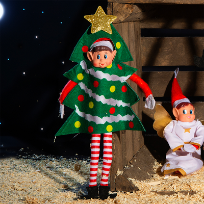 Elf Christmas Tree Outfit image number 3