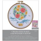 Cross Stitch Kit With Wooden Hoop: Stitch in the Sky image number 1