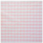 Pink Gingham Paper Tablecloth image number 1