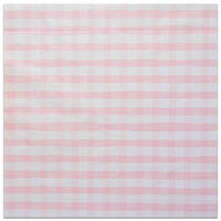 Pink Gingham Paper Tablecloth