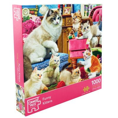 Funny Kittens 1000 Piece Jigsaw Puzzle image number 2