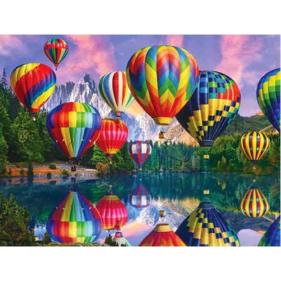 Mindbogglers Artisan Balloon Festival 2000 Piece Jigsaw Puzzle image number 2