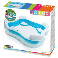 Intex Inflatable Swim Center Family 4 Seat Lounge Pool
