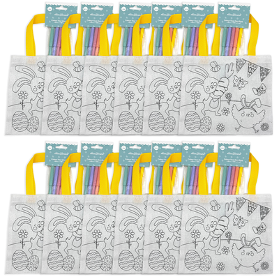 Colour Your Own Easter Bag Bundle: Pack of 12 image number 1