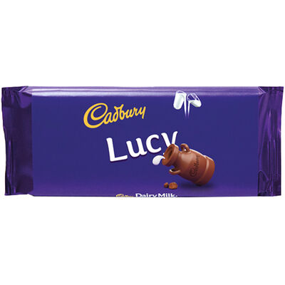 Cadbury Dairy Milk Chocolate Bar 110g - Lucy image number 1