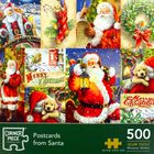 Postcards from Santa 500 Piece Jigsaw Puzzle image number 1