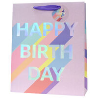 Large Happy Birthday Gift Bag: Assorted