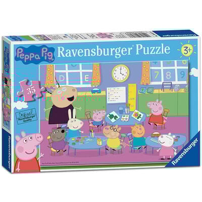 Peppa Pig Classroom Fun 35 Piece Jigsaw Puzzle image number 1