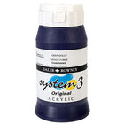 System 3 Acrylic Paint: Deep Violet 500ml image number 1