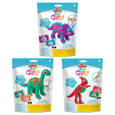 Play-Doh Air Clay Dinosaur Moulding Set: Assorted image number 2