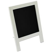 White Framed Freestanding Chalkboard