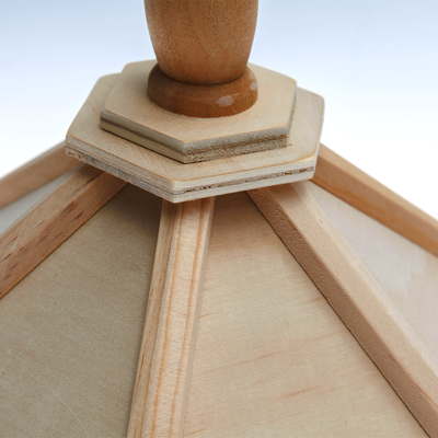 Wooden Birdhouse Feeder: 19 x 16.5 x 24cm image number 4