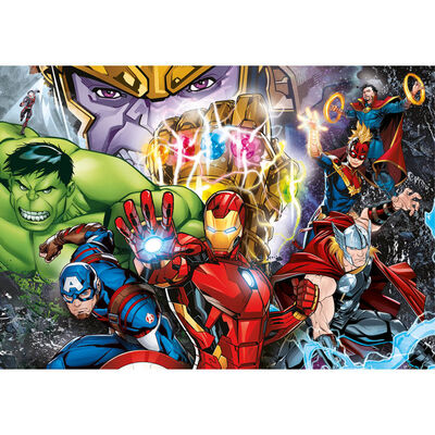 Marvel Avengers Brilliant 104 Piece Jigsaw Puzzle image number 2