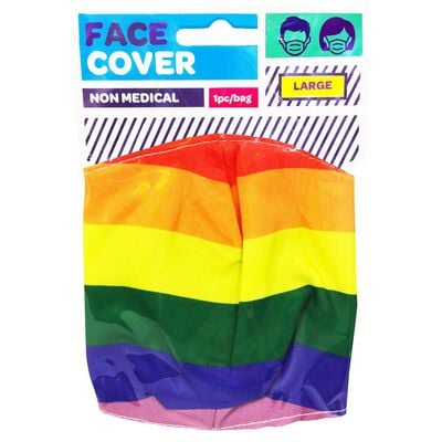 Rainbow Reusable Face Covering image number 1