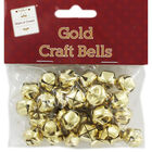 Gold Craft Bells: Pack of 30 image number 1