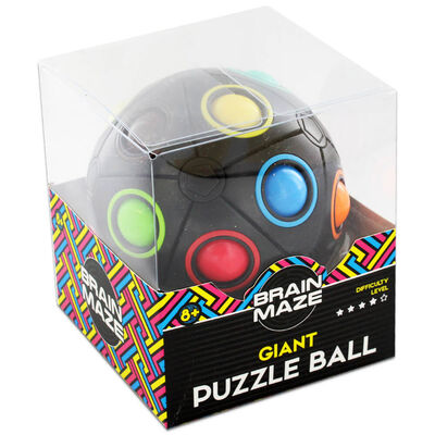 Brain Maze Giant Puzzle Ball: Black image number 1