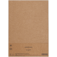 A4 Kraft Card: Pack of 10