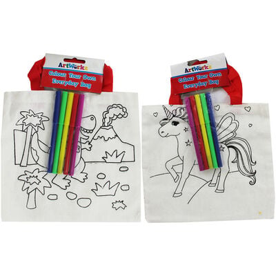 Colour Your Own Bag Assorted image number 3