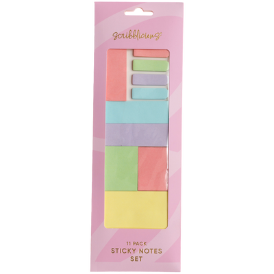 Pastel Sticky Note Set: Pack of 11 image number 1