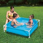 Summer Waves Small Frame Paddling Pool: 4ft x 4ft x 12in image number 2