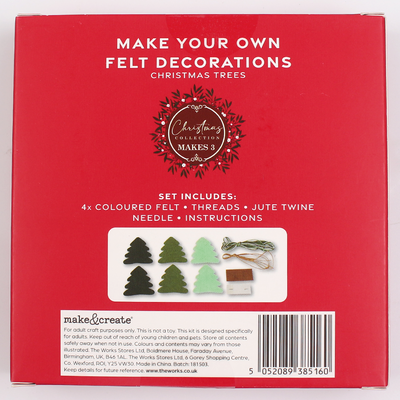 Make Your Own Felt Christmas Tree Decorations image number 3
