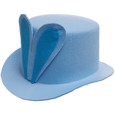 Easter Top Hat with Ears: Blue image number 1