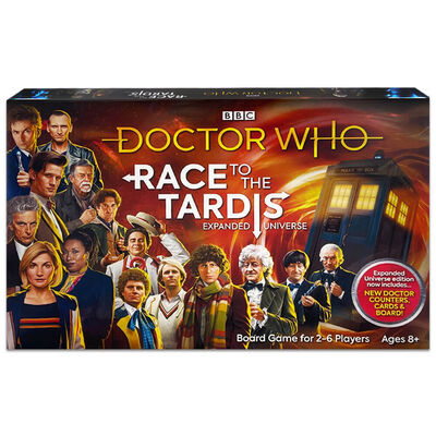 Doctor Who Race to the Tardis Expanded Universe Board Game image number 1