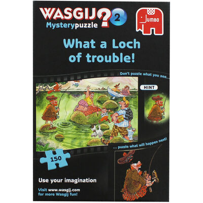 Wasgij Mystery 2 What a Loch of Trouble 150 Piece Jigsaw Puzzle image number 1