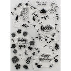 Crafters Companion Layering Stamp - Spring Wreath image number 3