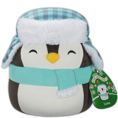 Squishmallows Plush: Luna the Black Penguin image number 1