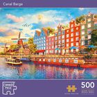 Canal Barge 500 Piece Jigsaw Puzzle image number 1