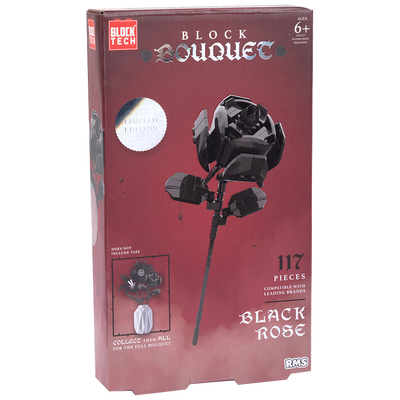 Blocks in Bloom Building Blocks: Black Rose image number 1