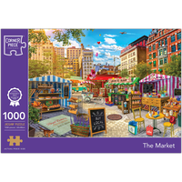 The Market 1000 Piece Jigsaw Puzzle
