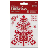 Christmas Tree Clear Stamp