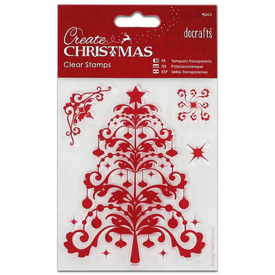 Christmas Tree Clear Stamp image number 1