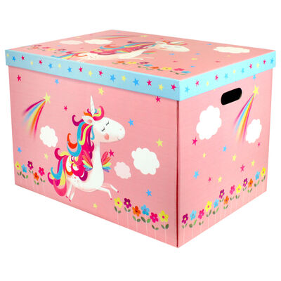 Unicorn Jumbo Magnetic Collapsible Toy Box image number 1